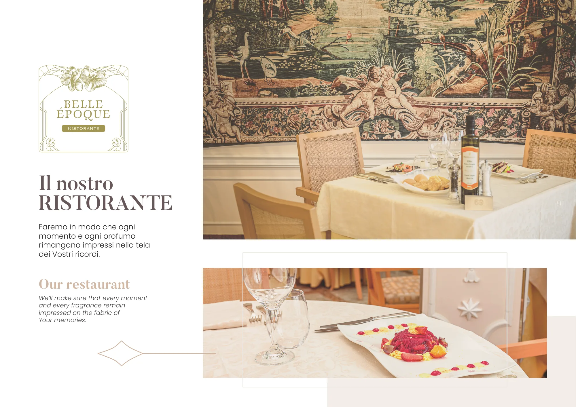 Hotel Gambrinus Cervia — L'orchidea come filigrana: tavola 9 di 28, A4