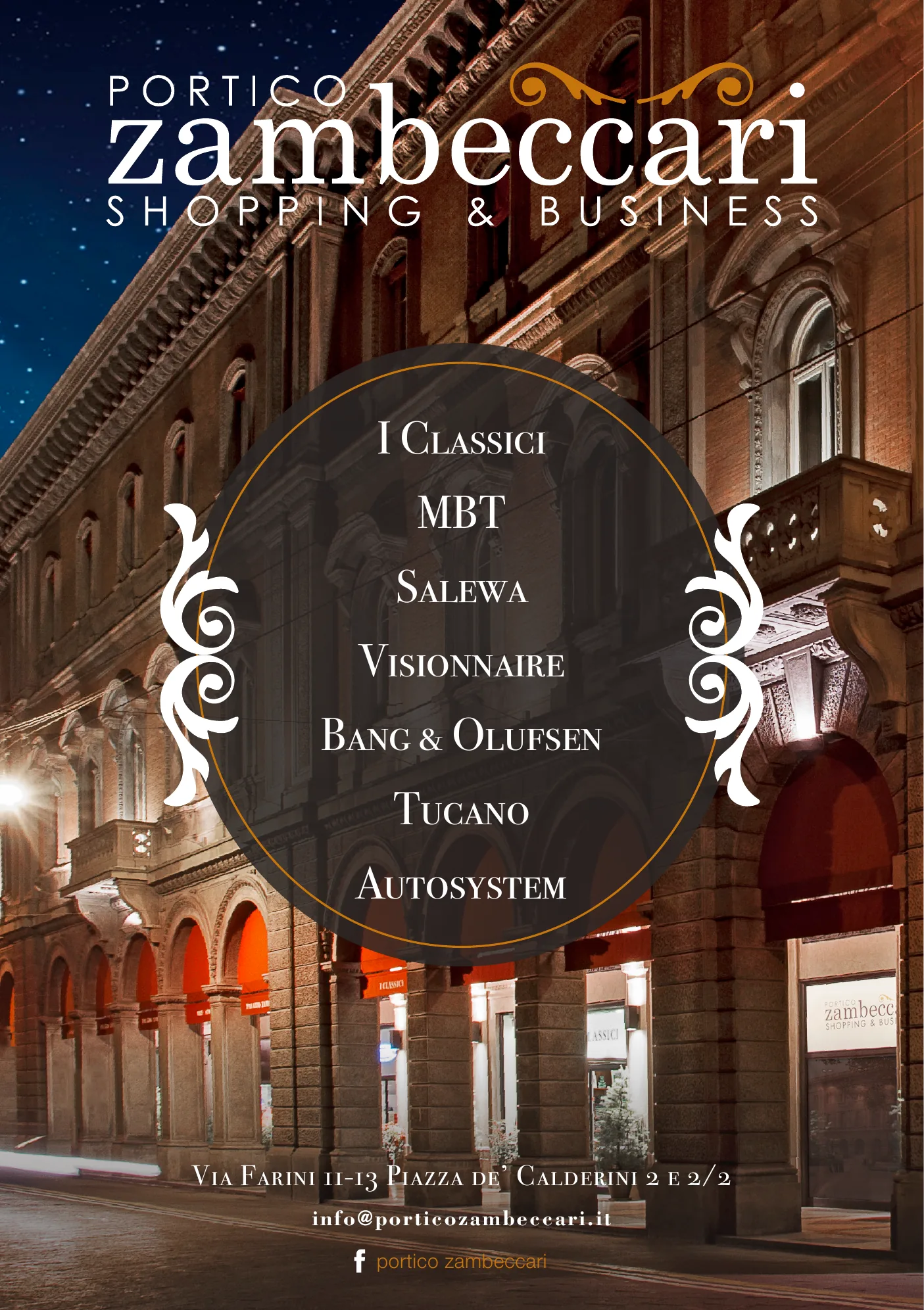 Portico Zambeccari — Shopping & Business — Natale in piazza de' Calderini: eventi natalizi, A5