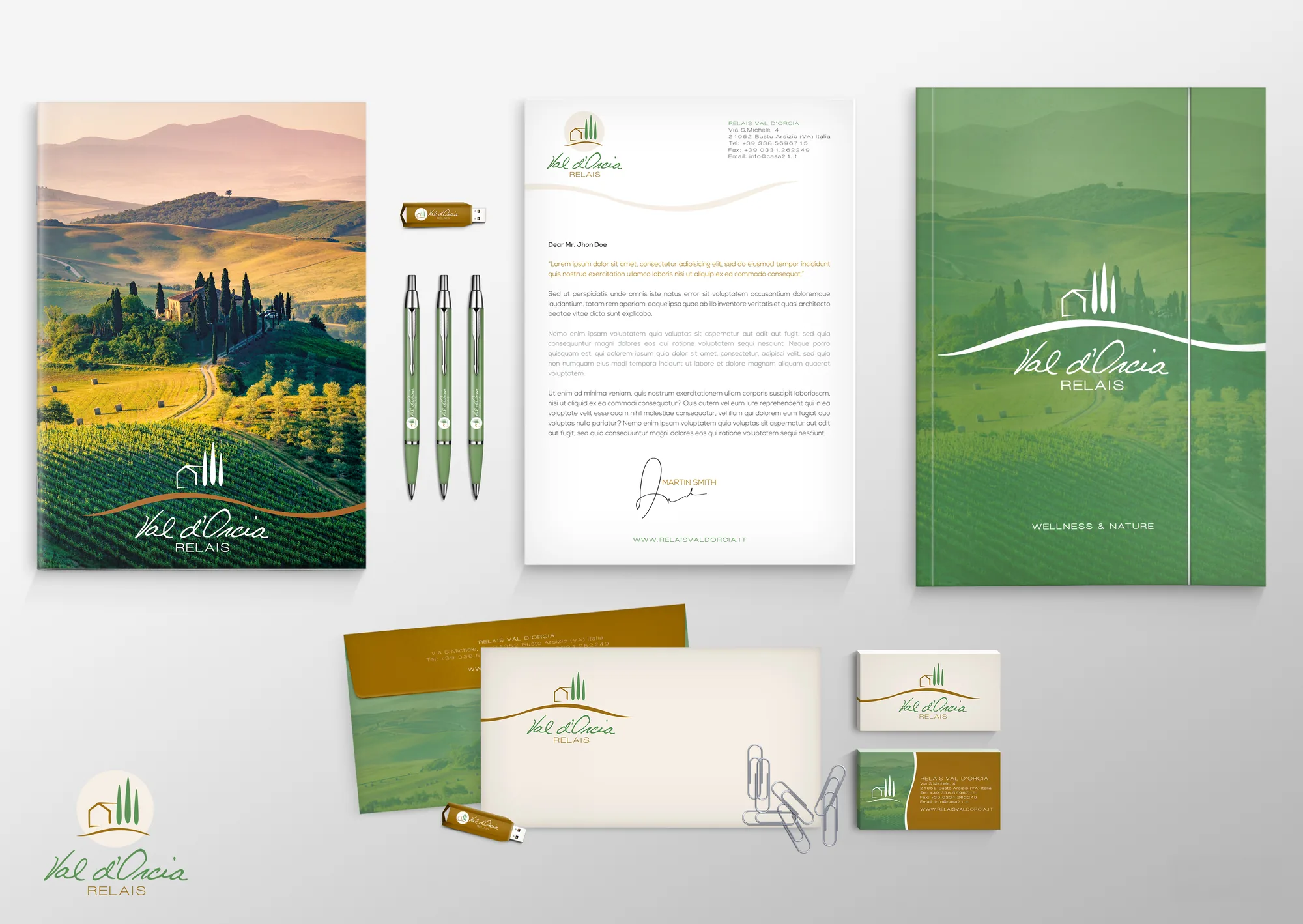Val d'Orcia Relais — Un casale tra i cipressi: logo, 2000×1418 PX